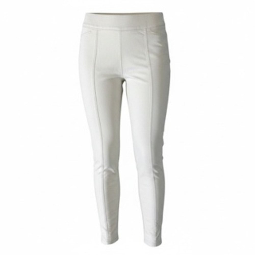 Rachel Zoe Cream Off-White Front Seam Pull On Leggings Pants XL New